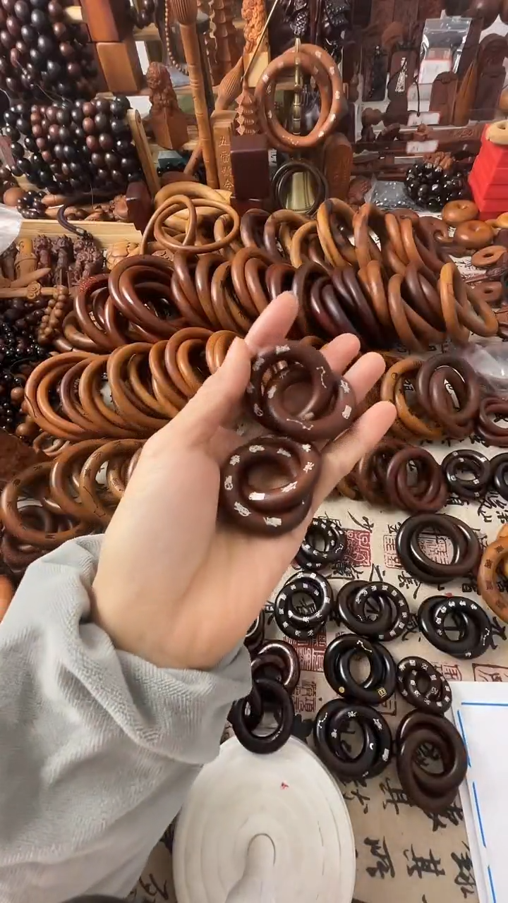 枣木乾坤圈枣木25圈口一物一拍