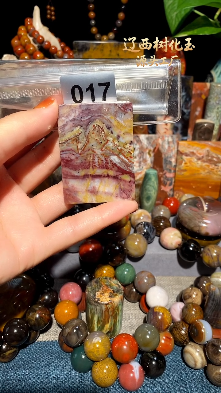 未镶嵌-硅化玉天然北票硅化玉吊坠