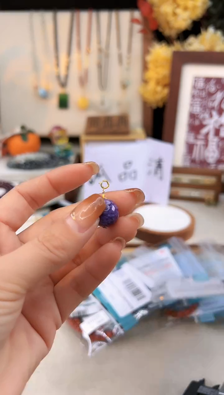 【闪购商品】查罗石吊坠18K金镶嵌@@C921L016861