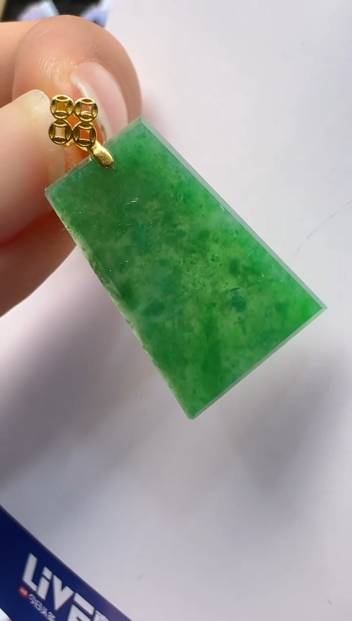 【闪购商品】翡翠吊坠(不含链)18K金镶嵌多样性团购发一件