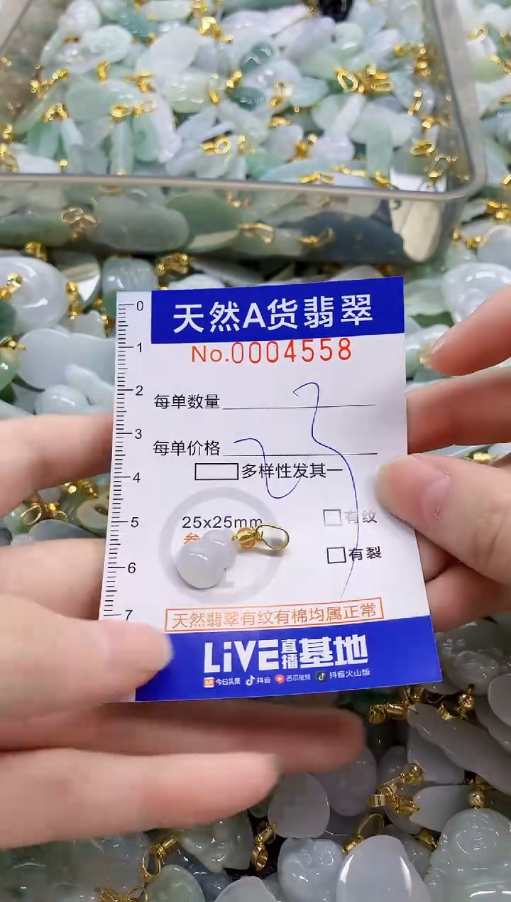 颈饰未镶嵌翡翠天然A货翡翠