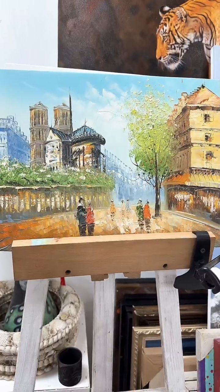 【闪购商品】手绘高端艺术油画 30*40