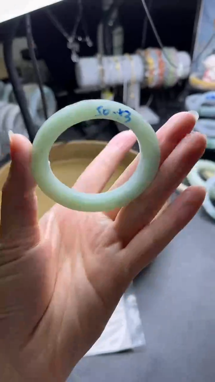 定制翡翠手镯未镶嵌翡翠手镯单样发一件