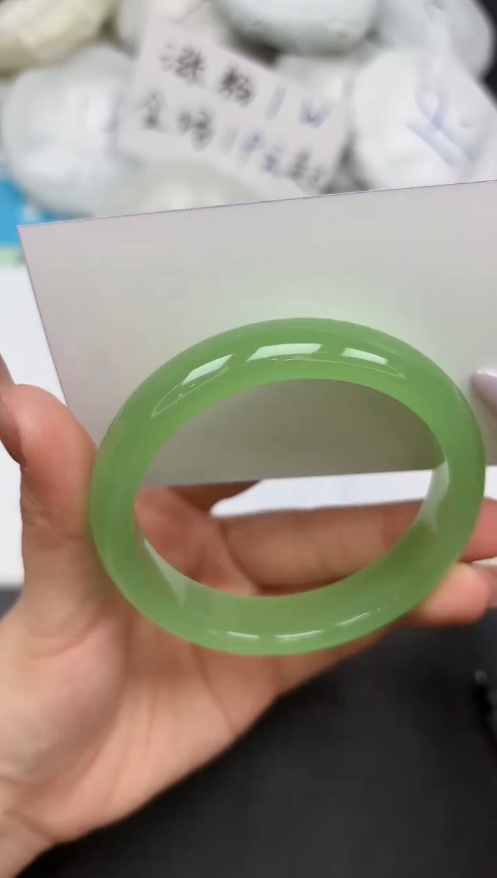 未镶嵌手镯石英质玉49-59-60