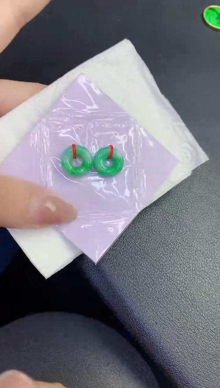 颈饰未镶嵌翡翠缅甸天然翡翠A货