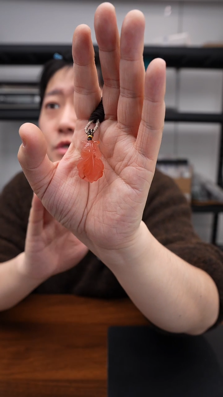 未镶嵌挂件南红玛瑙1223DL014金玉满堂