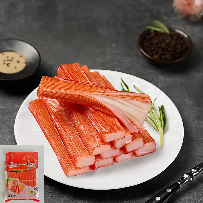 【效期至26.05】泰国进口冷冻仿蟹棒500g*4袋火锅关东煮麻辣烫食材