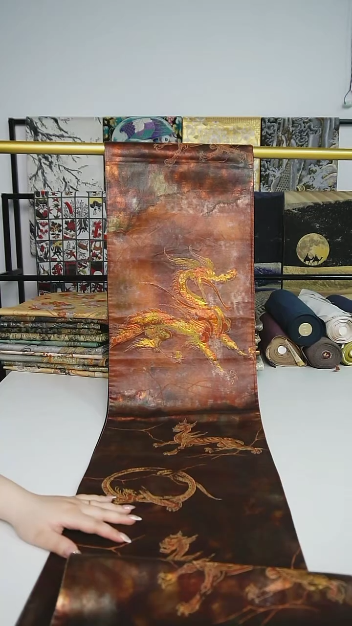 【闪购商品】织绣3 六通引箔龙龙