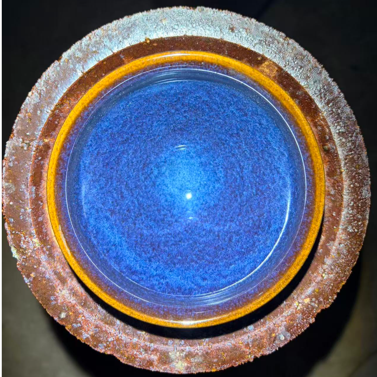 建窑建盏 回蓝 高端茶器主人杯 电烧 A