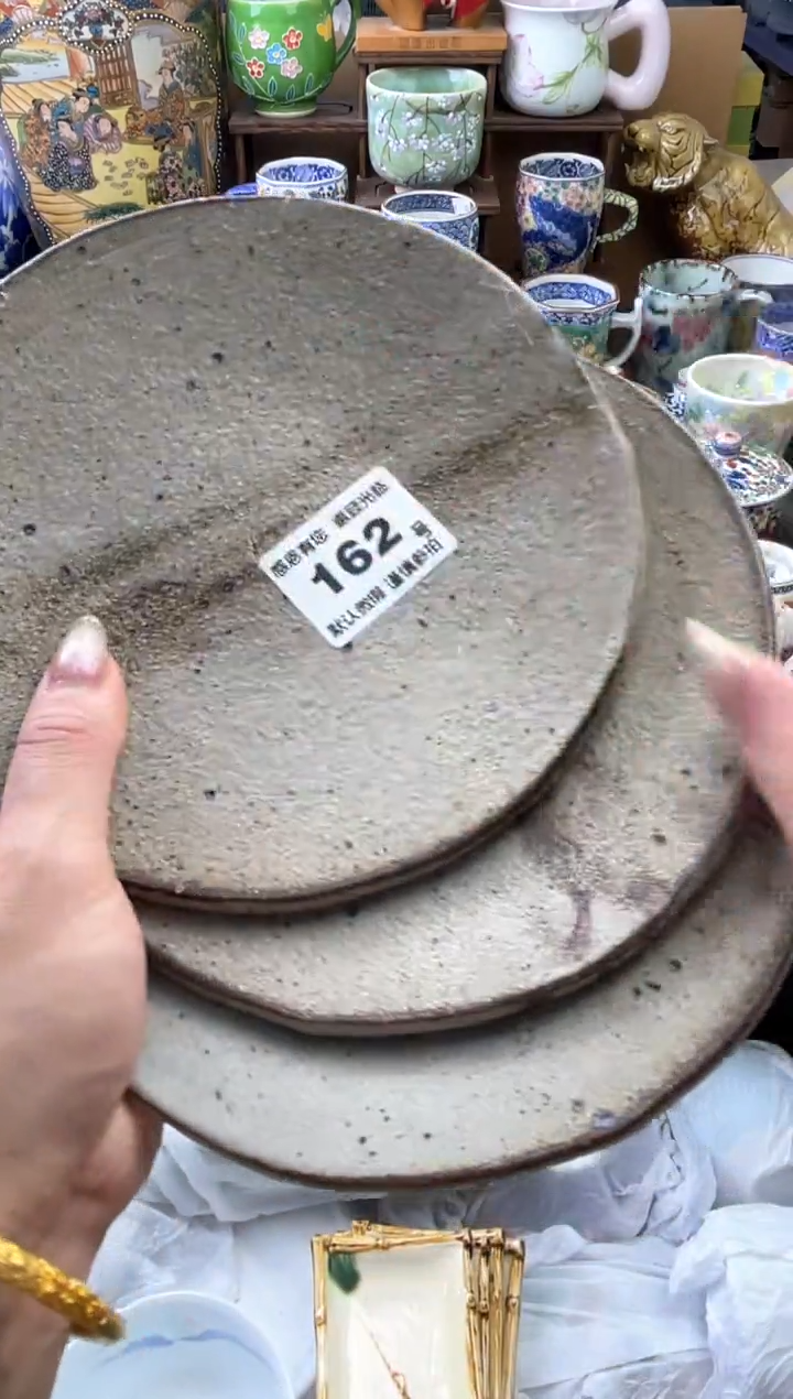 瓷片夏*162号六六工艺品瓷器