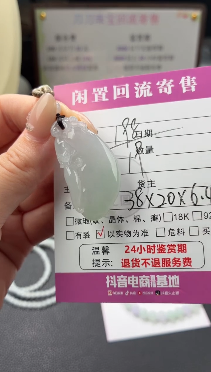 颈饰未镶嵌翡翠00003166