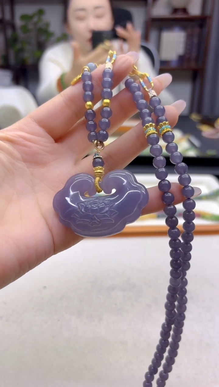 颈饰未镶嵌和田玉DIY款M606