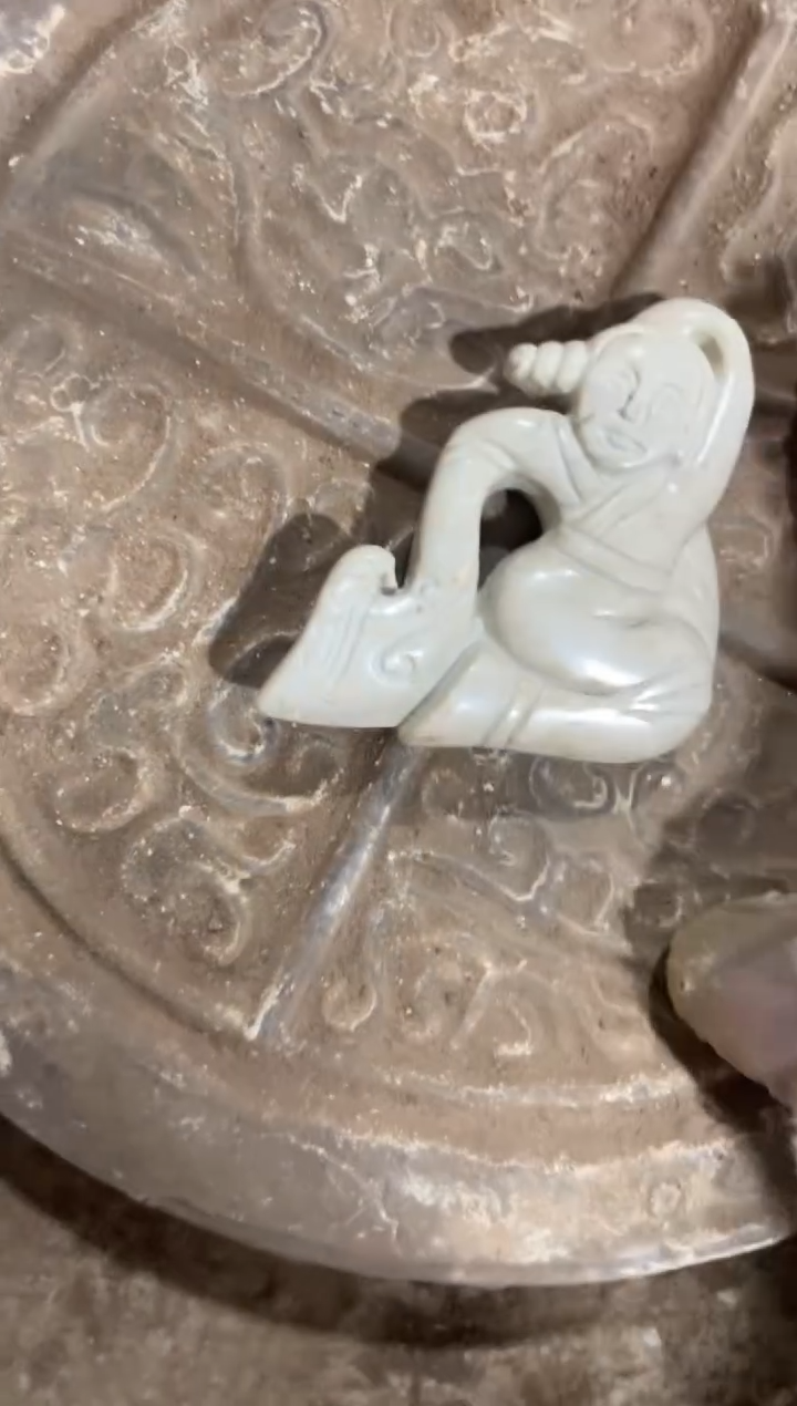 瓷片手工，手绘，陶瓷