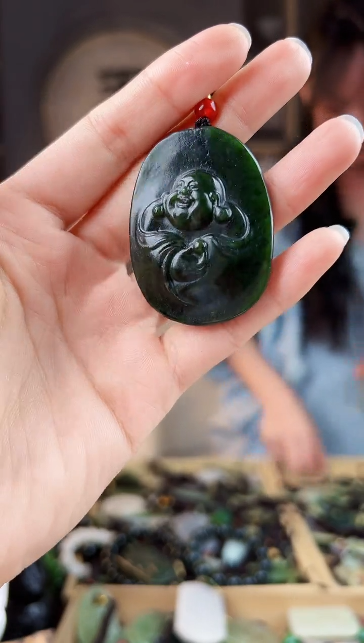 颈饰未镶嵌和田玉拍一发一，多样性发货