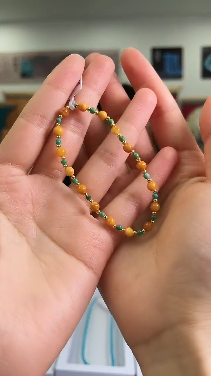 【闪购商品】绿松石未镶嵌手链多样性发其一31410