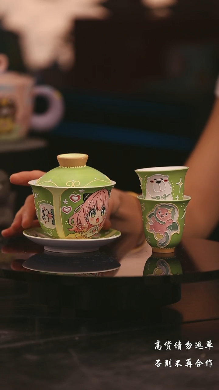 陶瓷景德镇可爱设计师款陶瓷