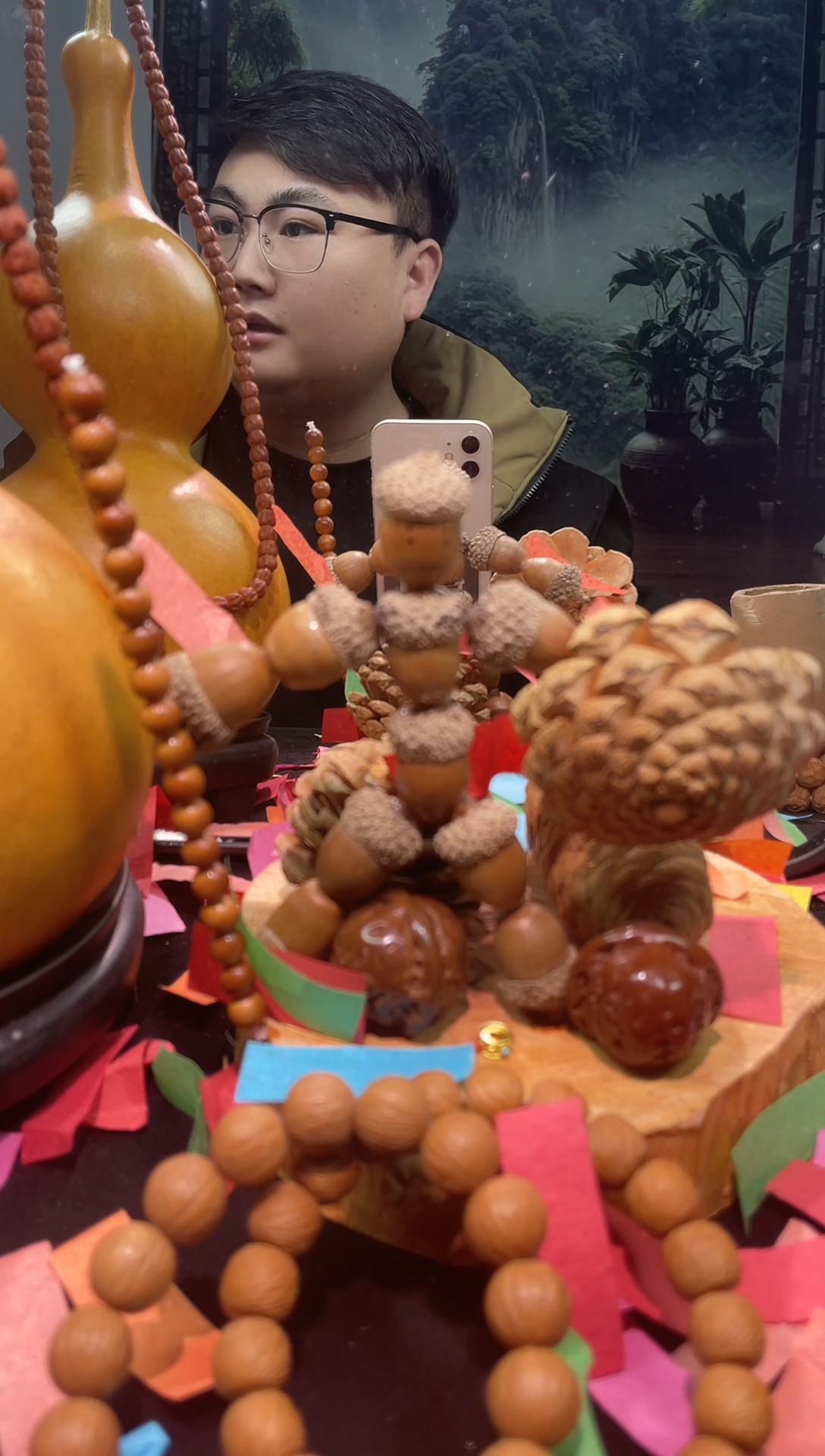 核桃其他王***️盘云阁—猴头凤羽单圈