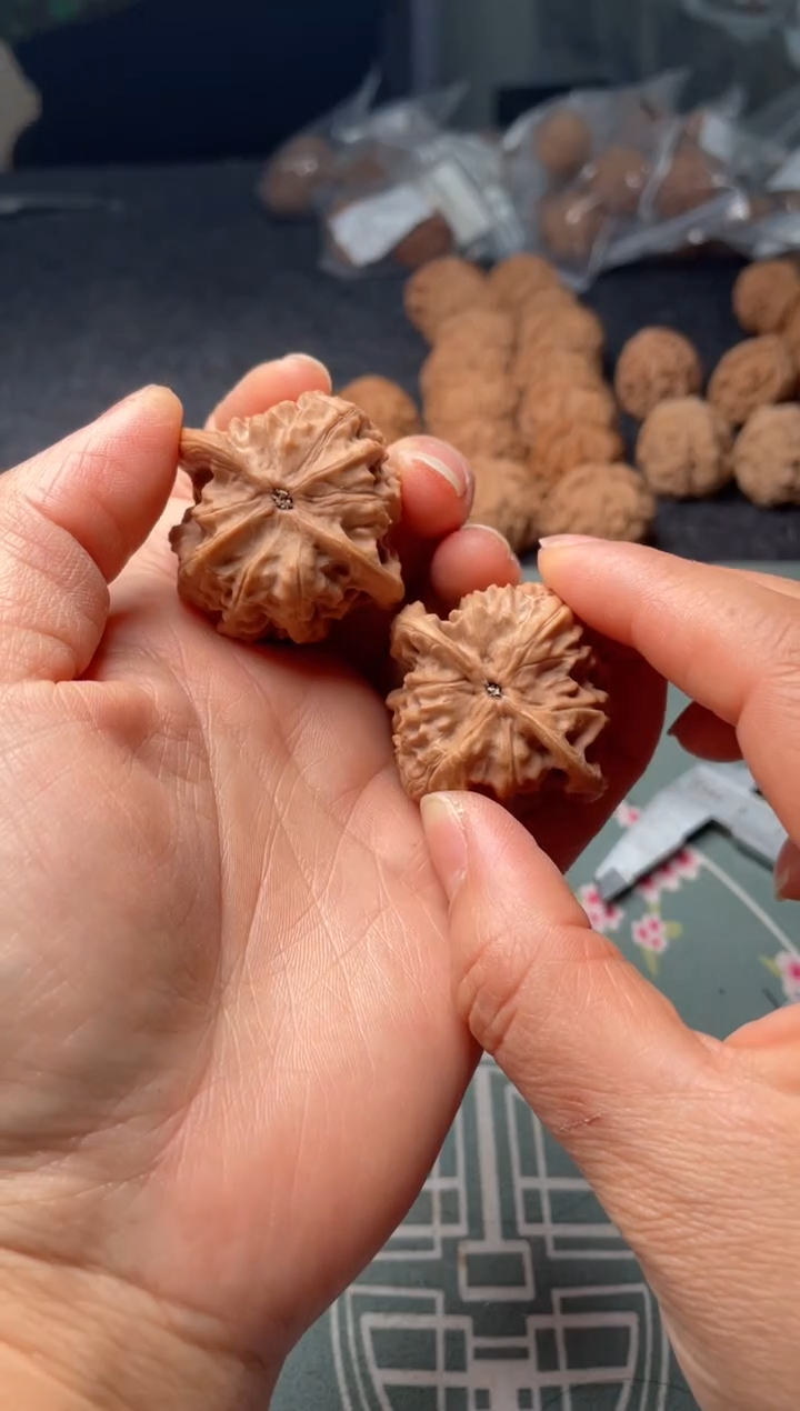 把件文玩核桃w96  野狼  39尺