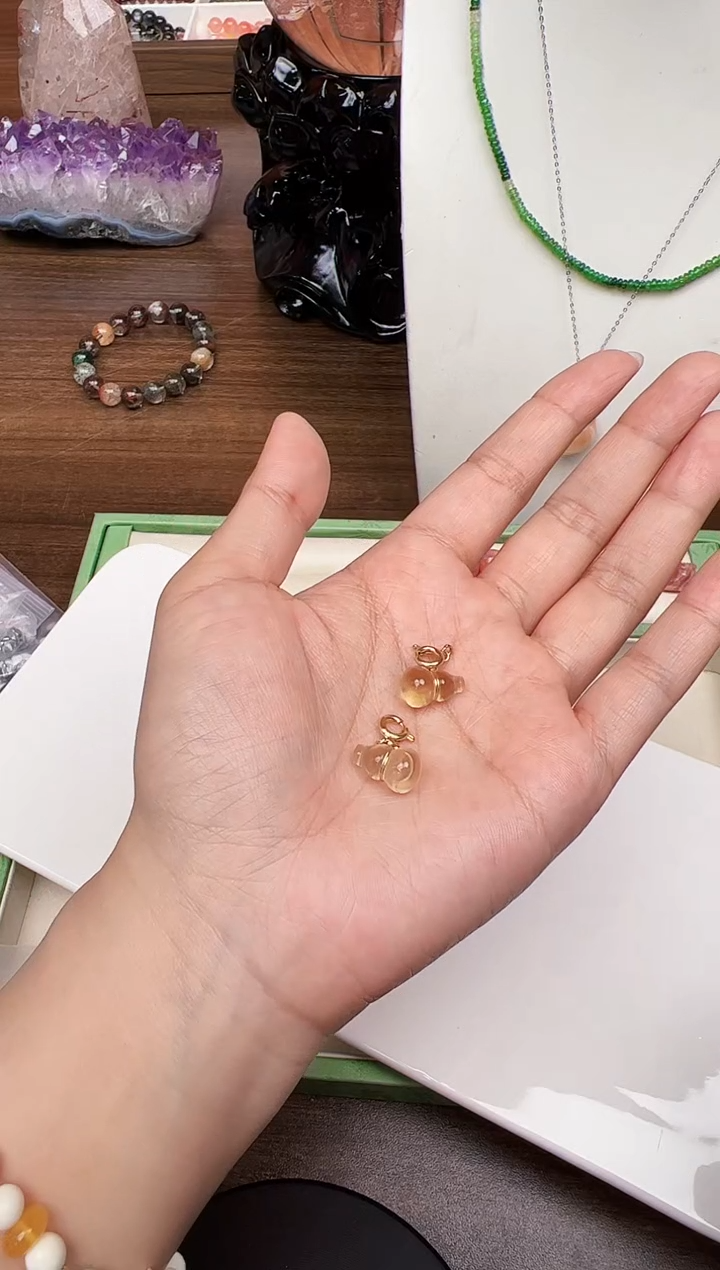 未镶嵌珠宝半成品水晶悦2862