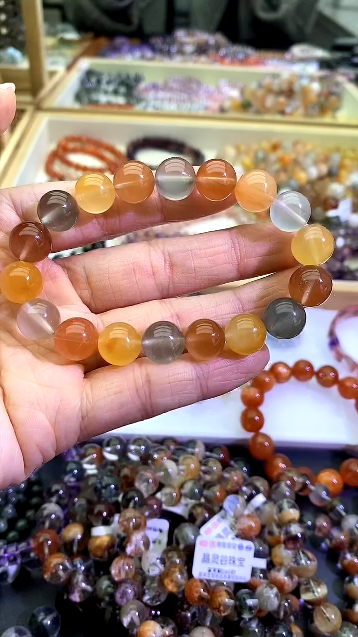 【闪购商品】手链未镶嵌水晶彩兔毛