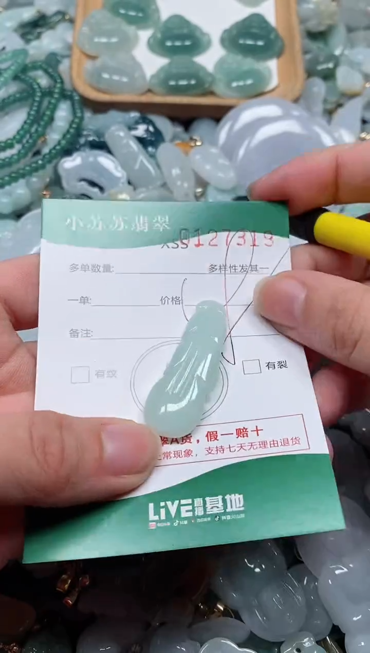 【闪购商品】翡翠颈饰未镶嵌闪购商品0127319