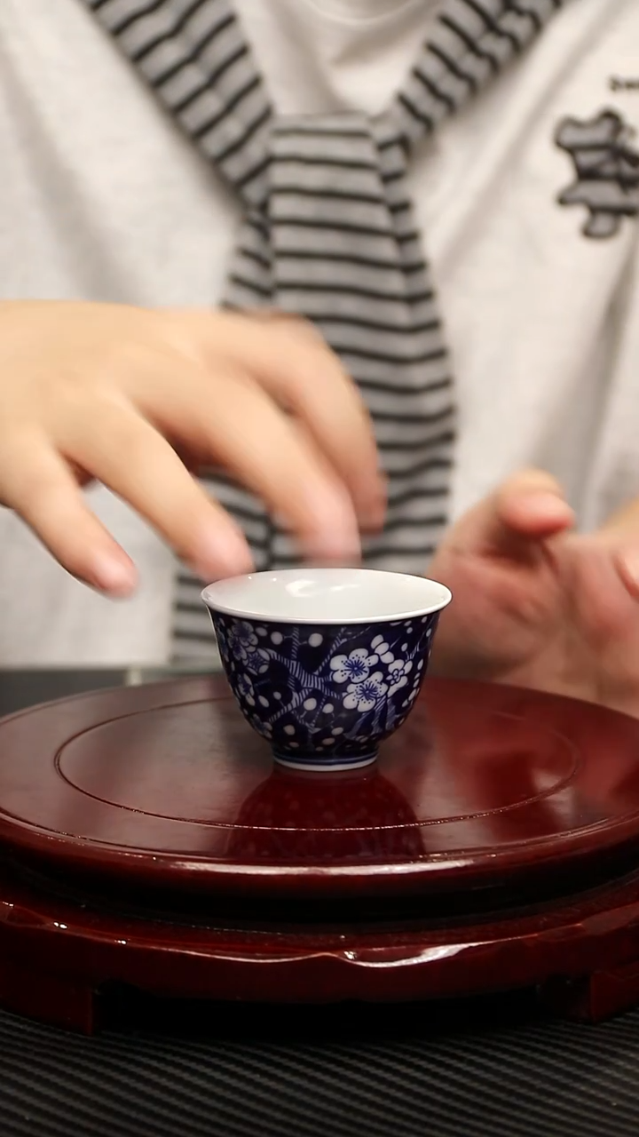 景德镇高温瓷冰梅铃铛杯