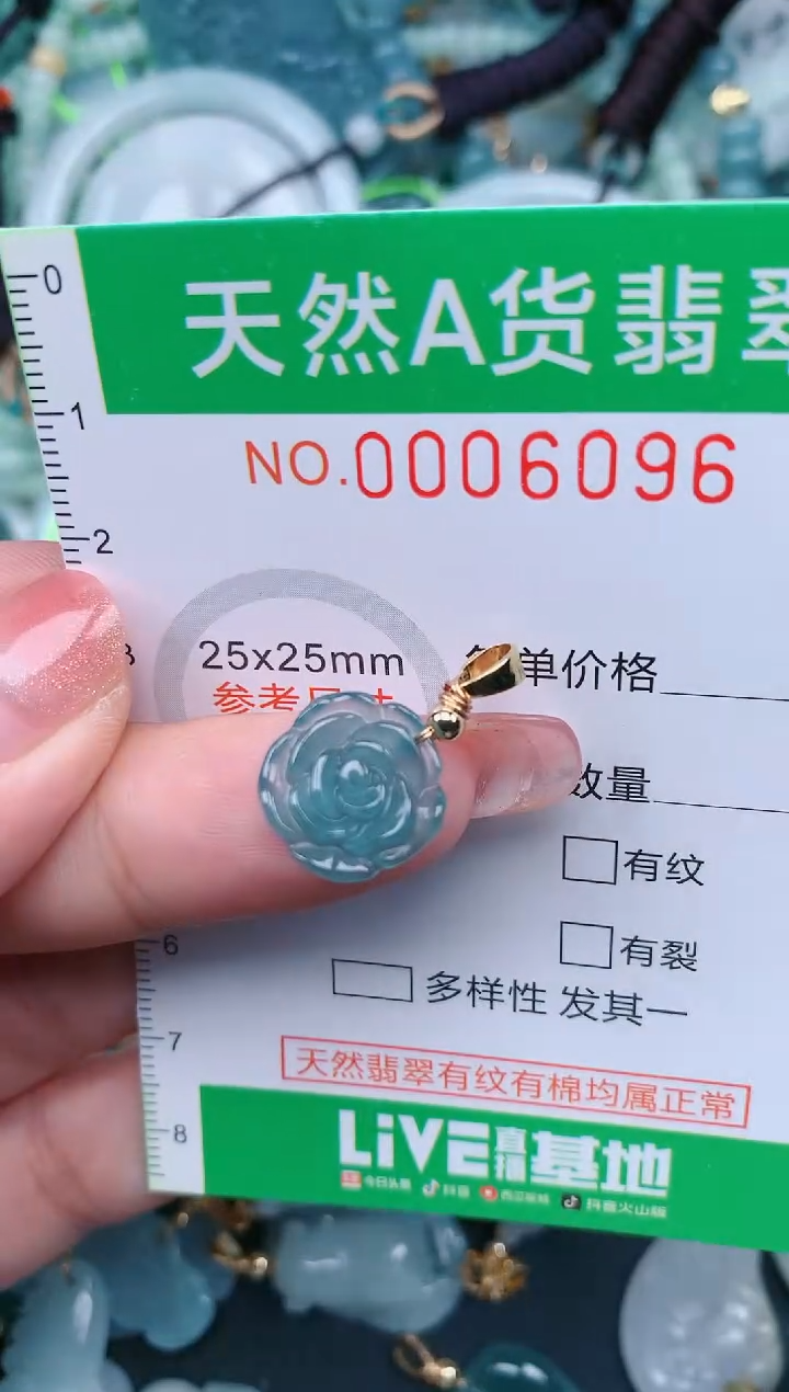 【闪购商品】翡翠未镶嵌颈饰.0006096