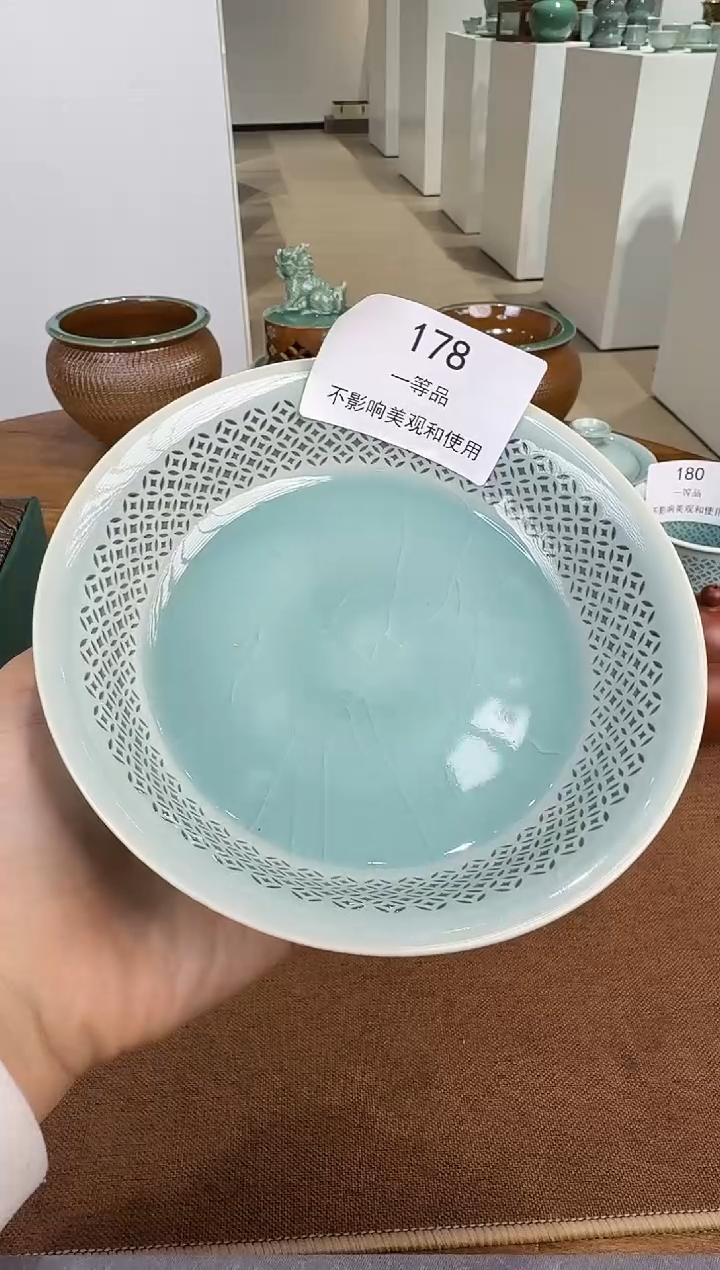青瓷手工茶器包邮