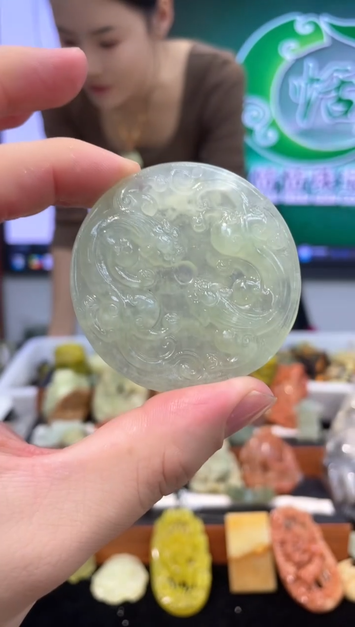 【闪购商品】岫玉吊坠未镶嵌·