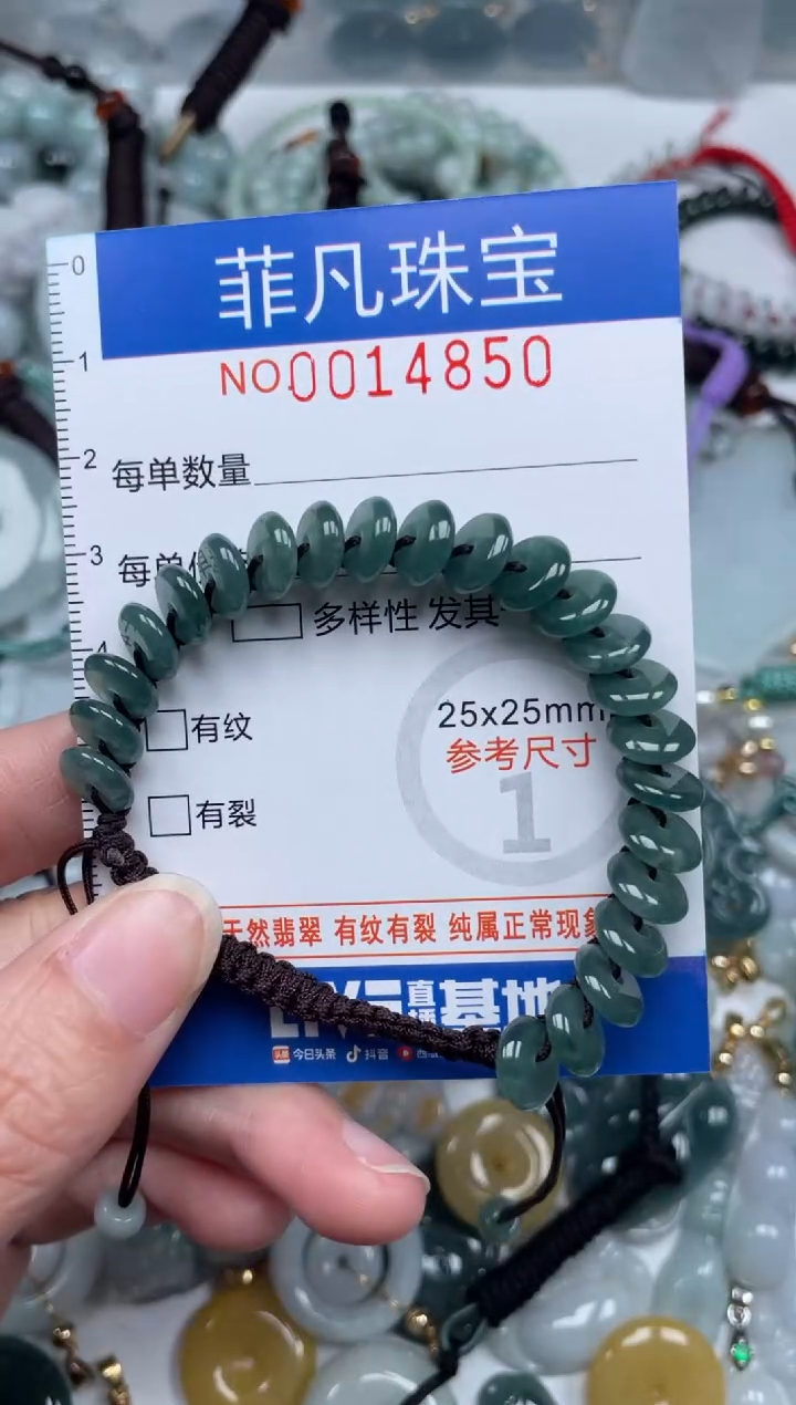 颈饰未镶嵌翡翠14850