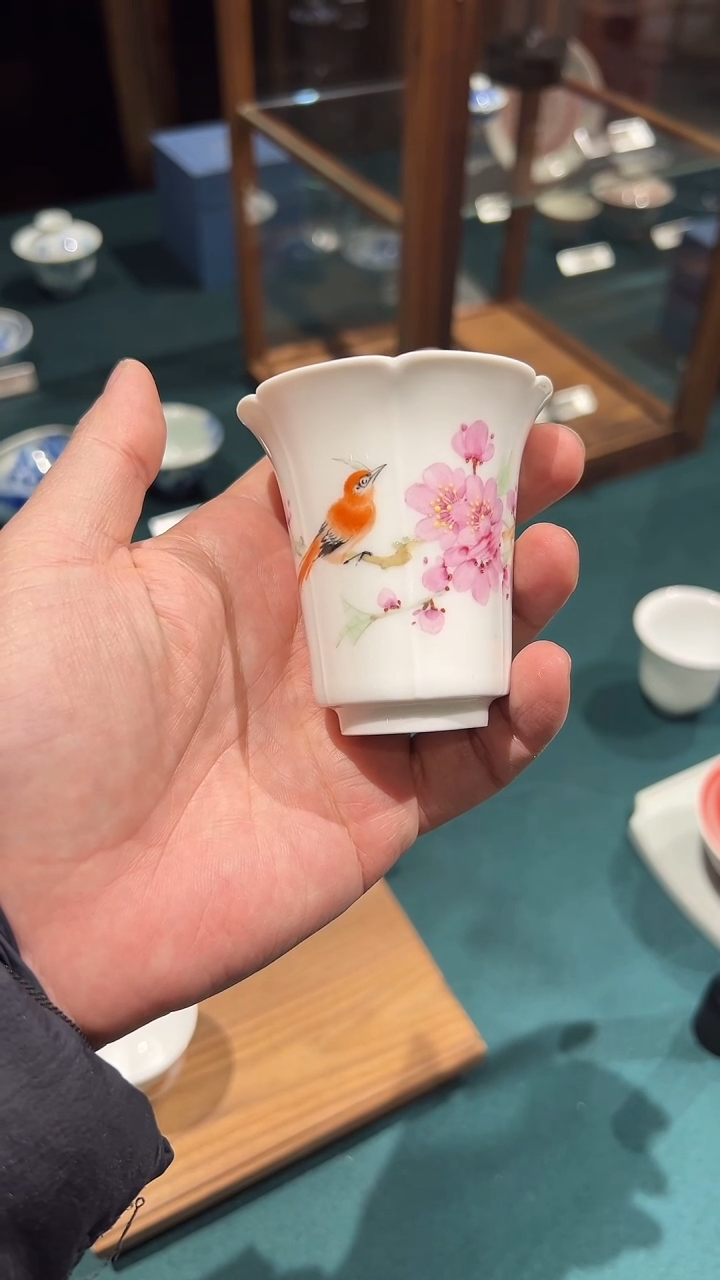 【闪购商品】陶瓷无盖款水点桃花