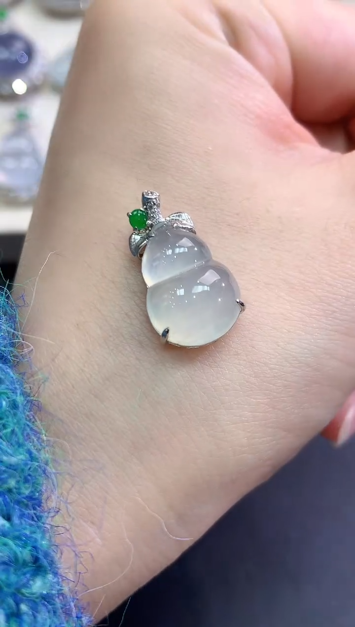 【闪购商品】翡翠颈饰18K金镶嵌B16  多样性一件发货