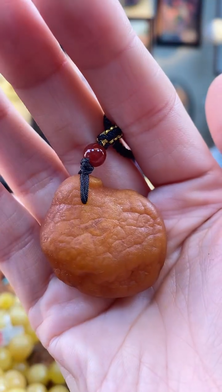 【闪购商品】琥珀颈饰未镶嵌吊坠