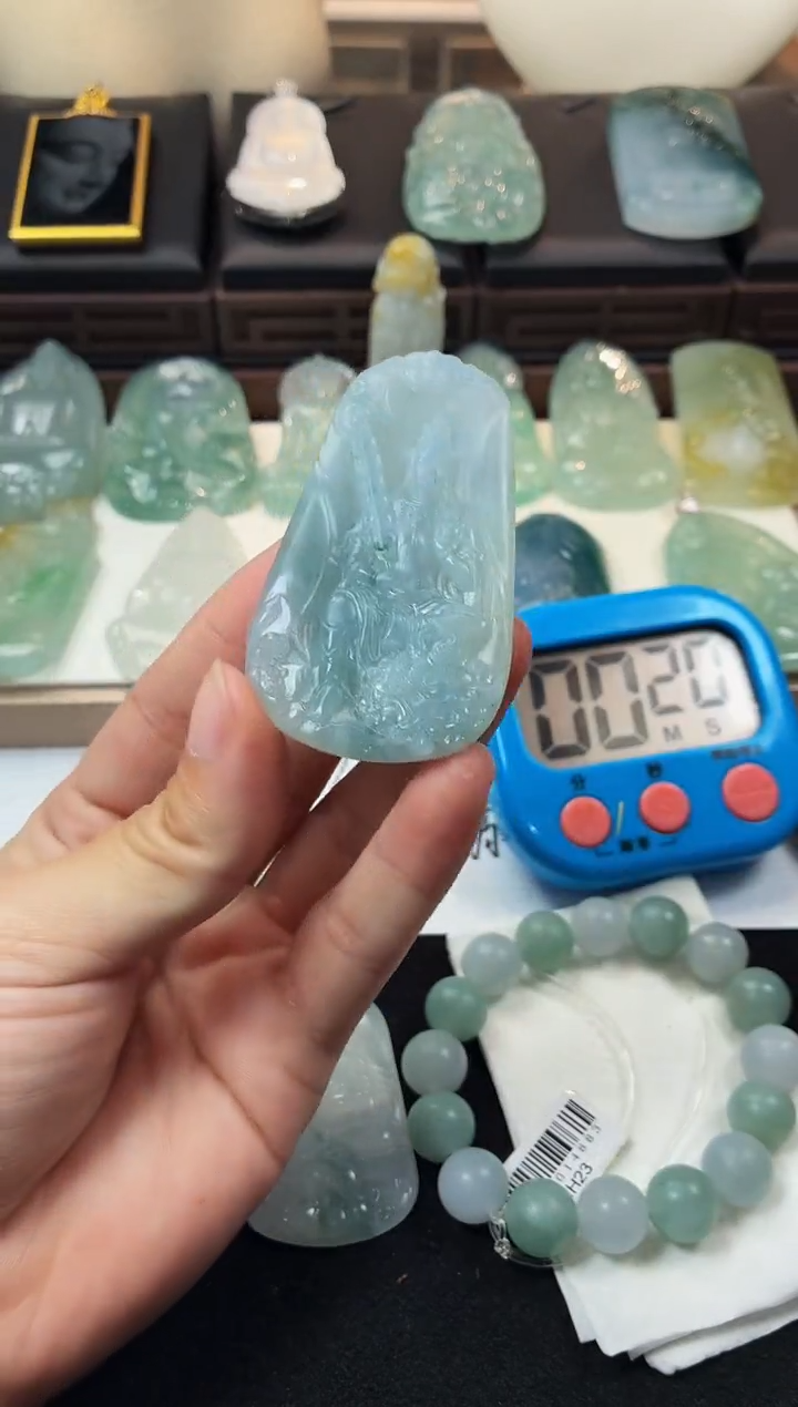 未镶嵌定制翡翠短*毛货不退不换