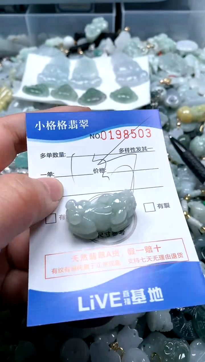 【闪购商品】翡翠颈饰未镶嵌闪购商品0198503