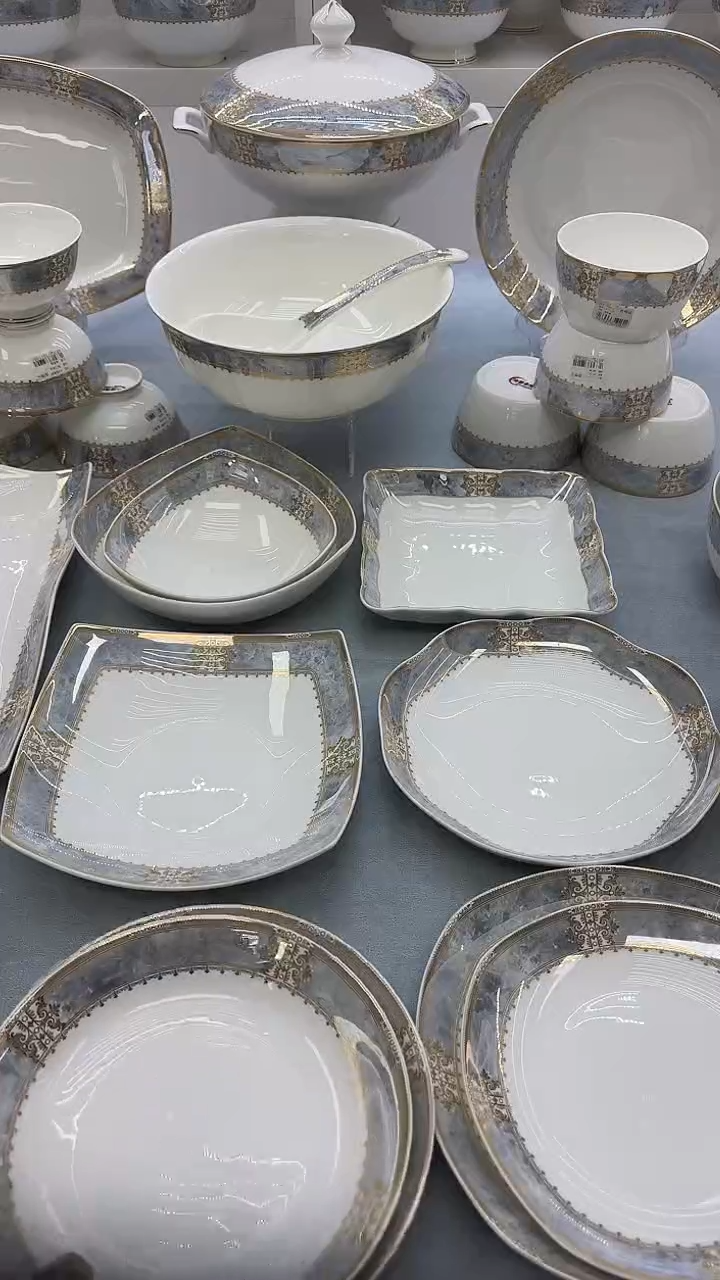 骨瓷开门大吉12方鱼1个