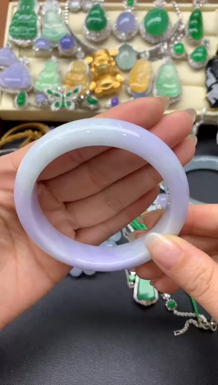 【闪购商品】翡翠手镯未镶嵌501-中国好珍宝 