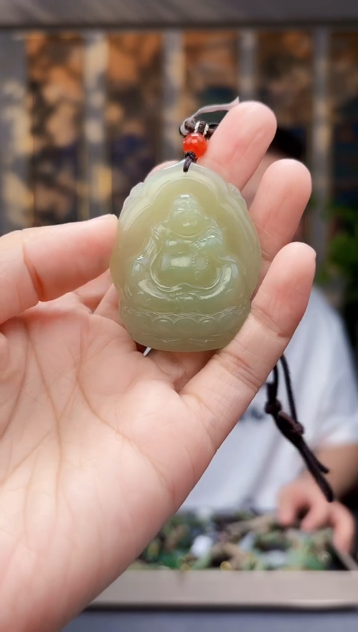 和田玉未镶嵌挂件拍一发一多样性发货