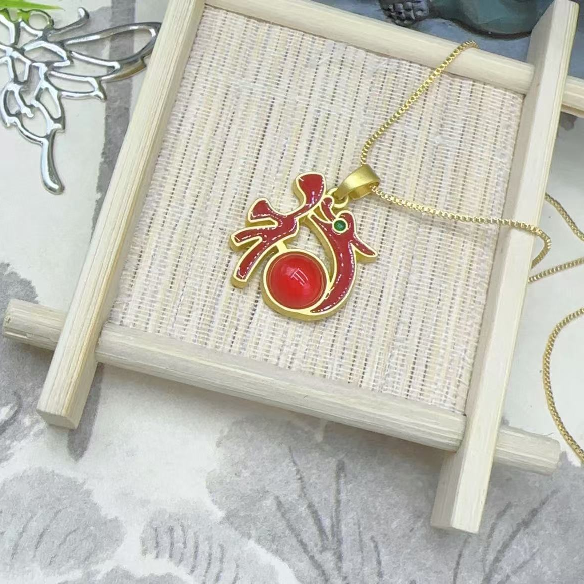 合金吊坠 【颜兴} 高端洪福齐天龙（多样性发货）