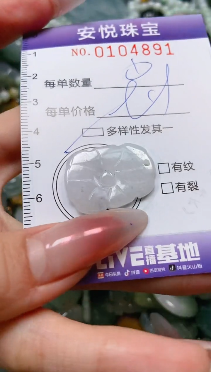 【闪购商品】翡翠颈饰未镶嵌闪购0104891多样性发其一