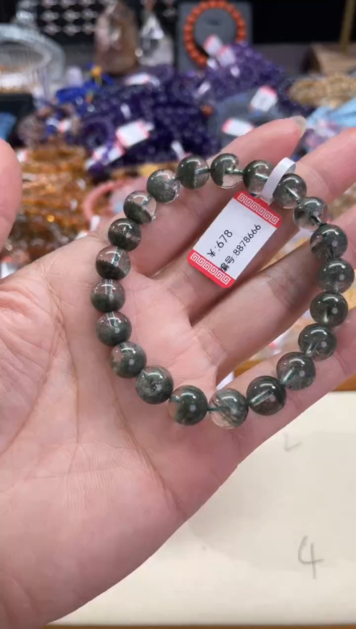 【闪购商品】水晶手链未镶嵌绿幽灵手链