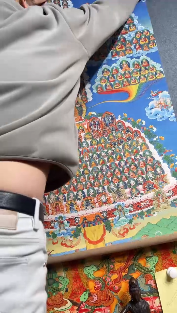 卷轴画卷轴画奥奥的唐卡