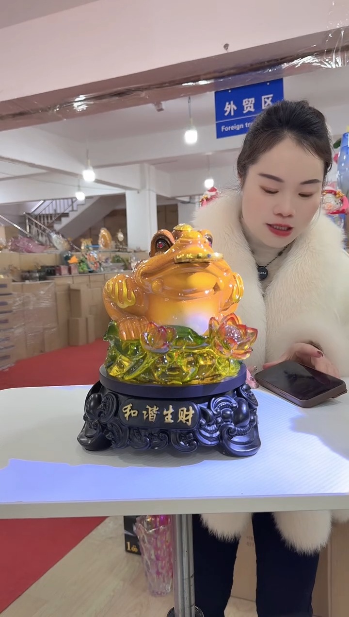 【闪购商品】无铅玻璃迪喜花器-k-早62 金蟾中号