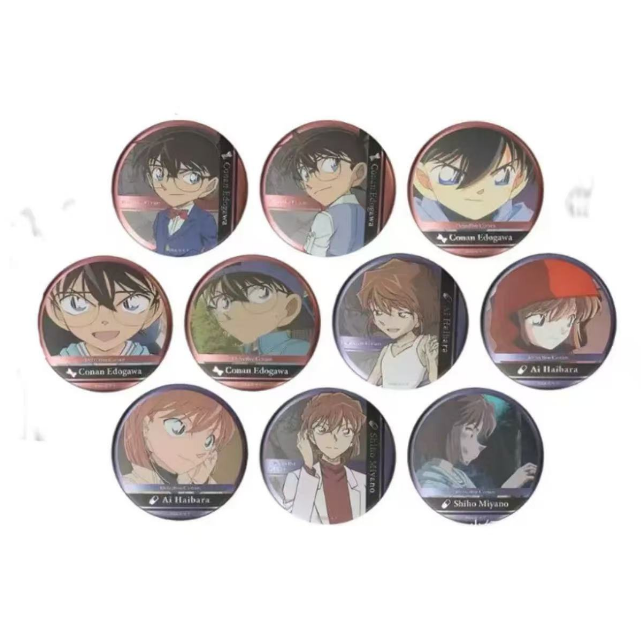 【岛现】柯南红帽哀浮雕吧唧