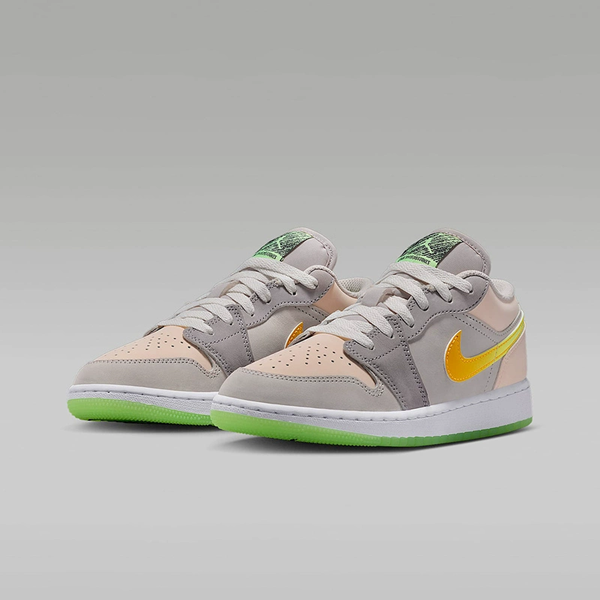 NIKE/耐克【可自提】AJ1GS女子多巴胺低帮休闲鞋HQ2030-001
