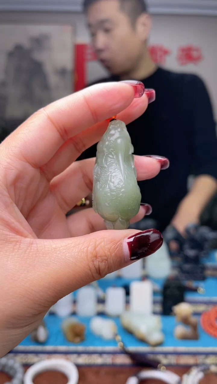 【闪购商品】和田玉挂件未镶嵌1