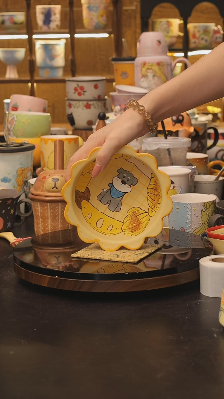 景德镇釉下彩绘设计师款式陶瓷