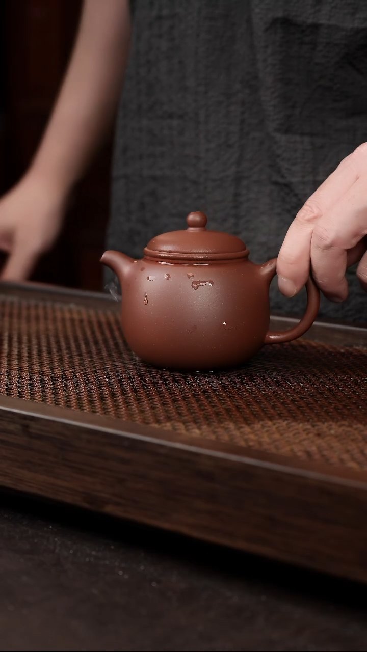 茶壶紫砂老紫泥匏尊