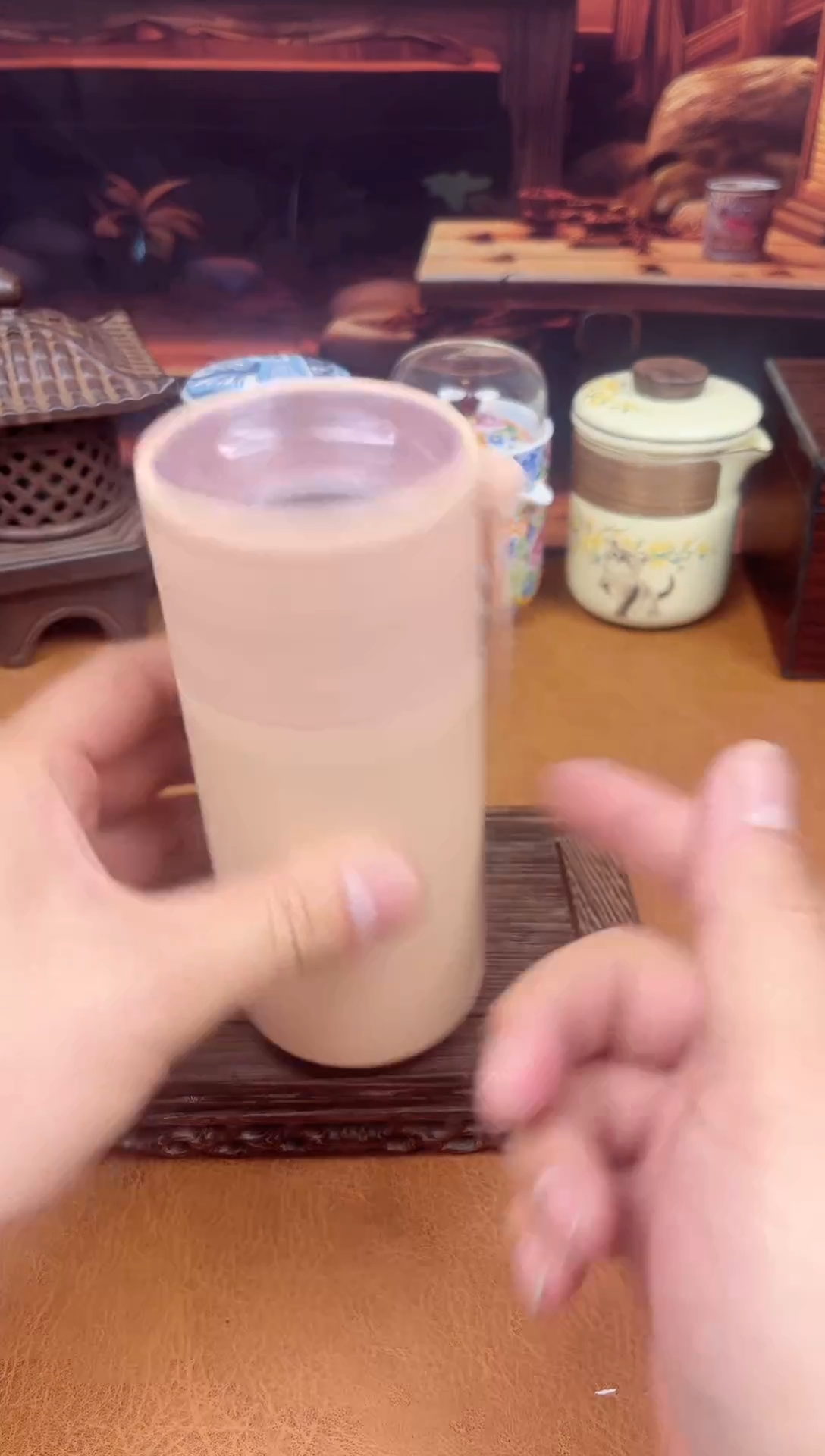 【闪购商品】陶瓷茶具摆件茶叶罐