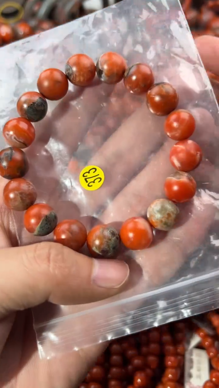 南红玛瑙手串未镶嵌12